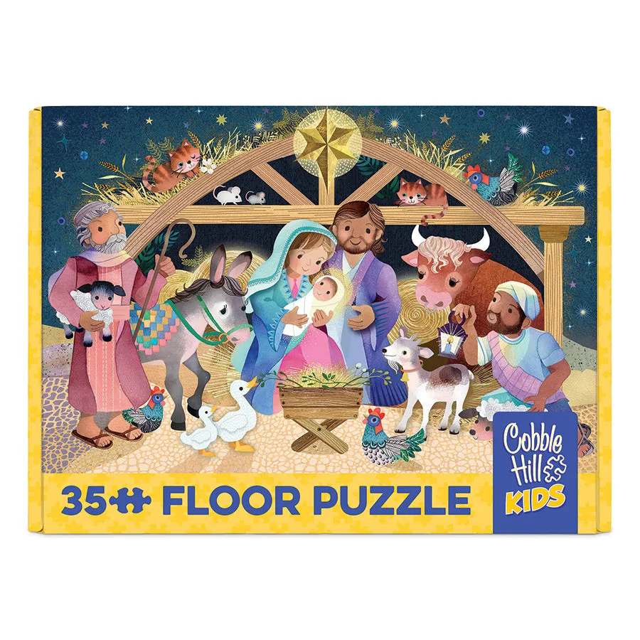 Cobble Hill Unto Us puzzle podea 35 piese nastere