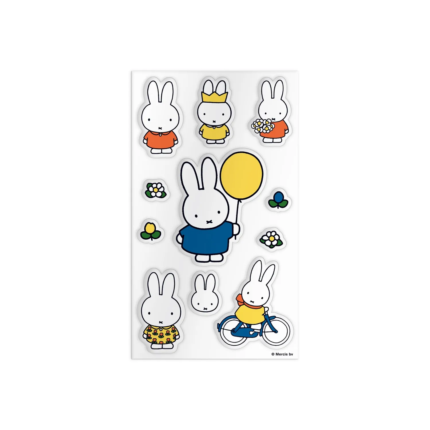 Mudpuppy Miffy set stickere cutie metal 225+