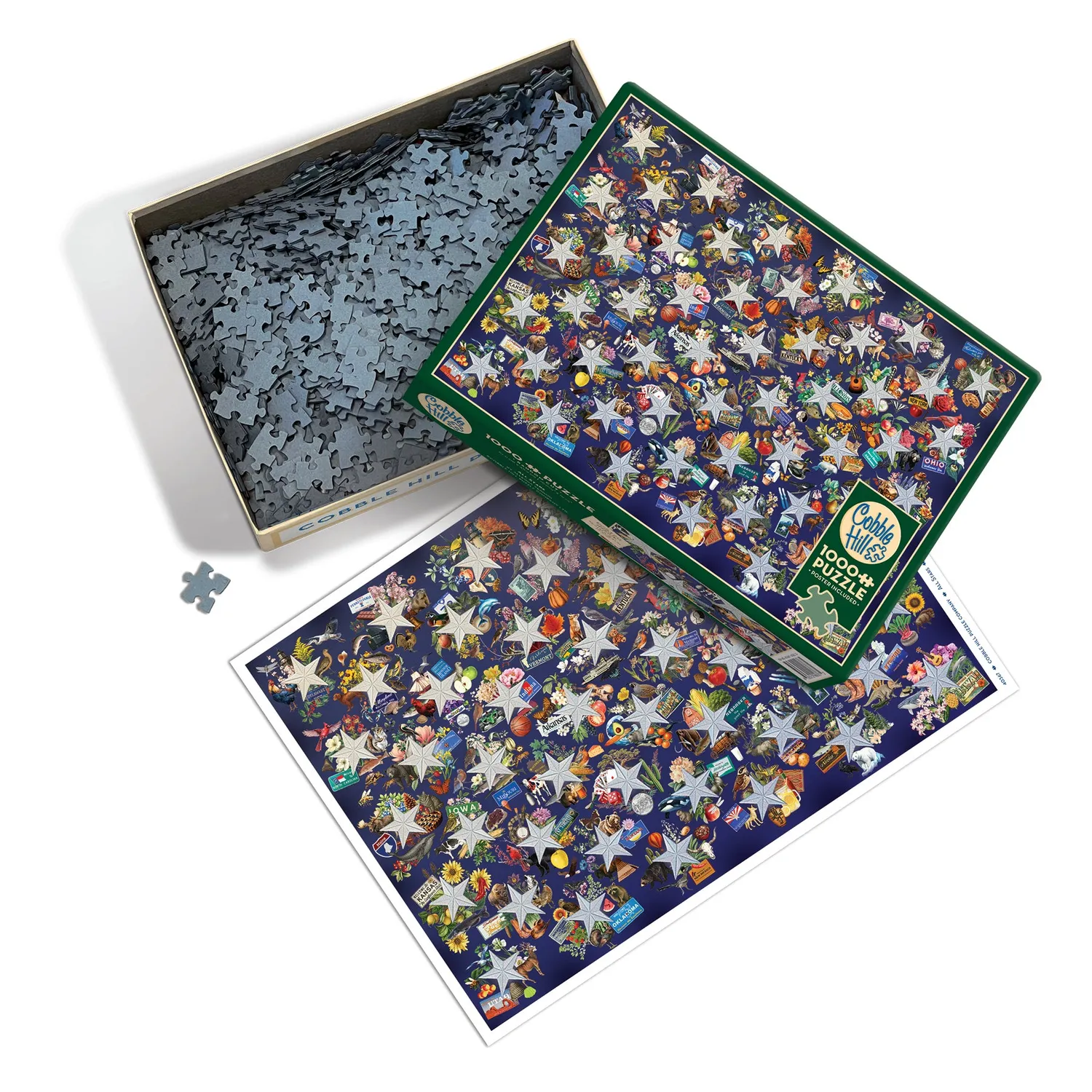 Cobble Hill All Stars puzzle 1000 piese colaj SUA