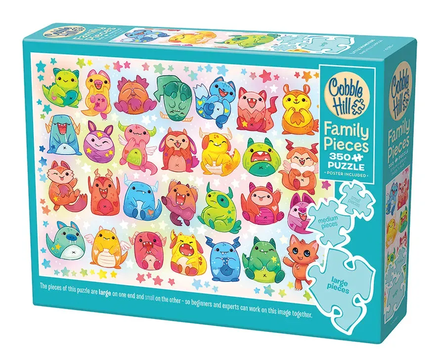 Cobble Hill Little Monsters puzzle 350 piese familie