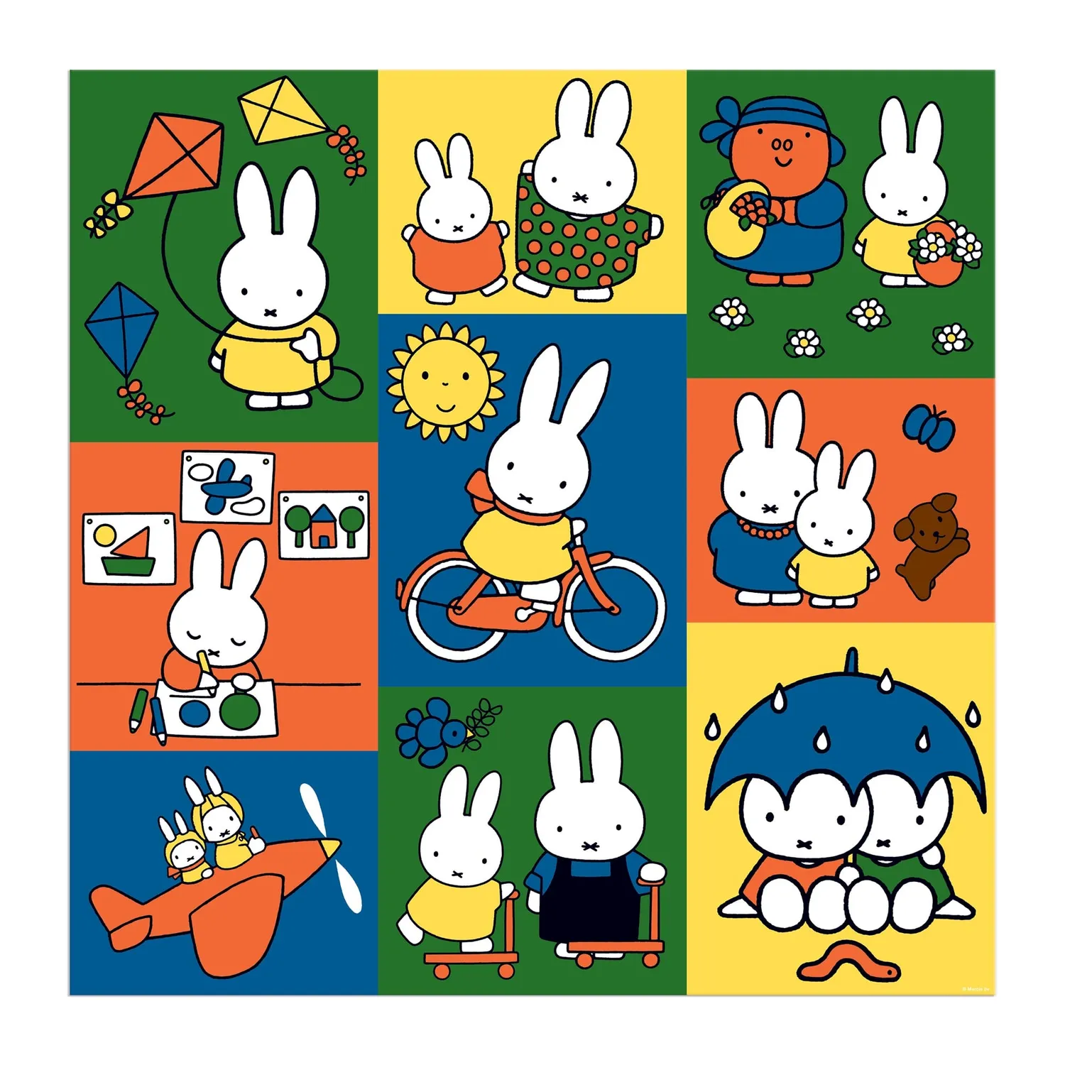 Mudpuppy Miffy and Friends puzzle 500 piese 50x50 cm