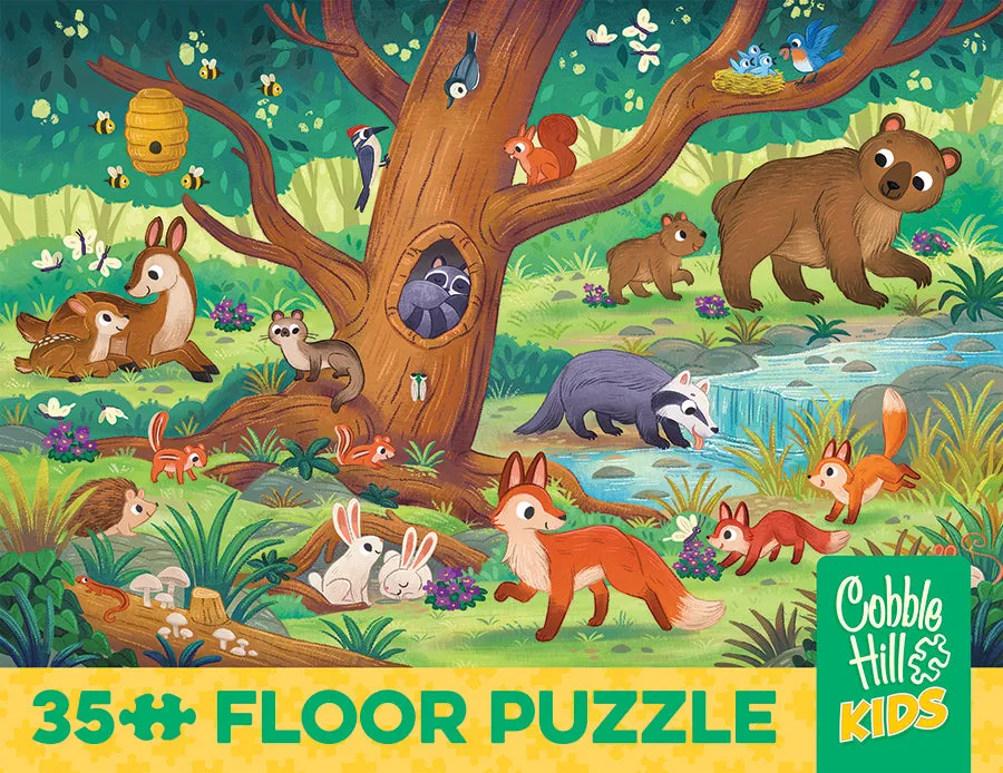 Cobble Hill Bear and Friends puzzle podea 35 piese animale
