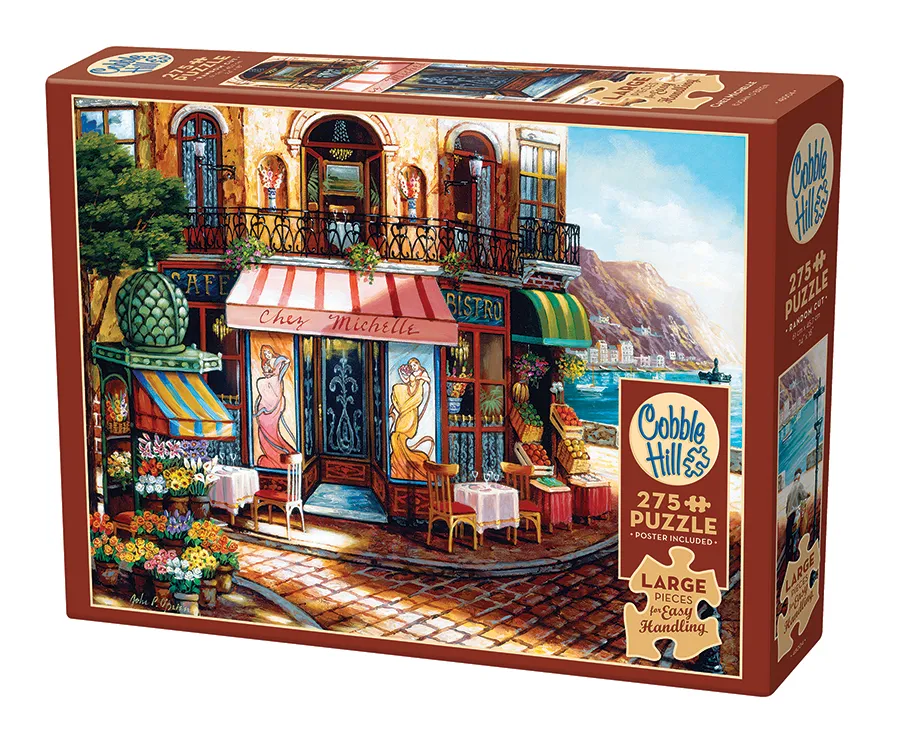 Cobble Hill Chez Michelle & Country Friends puzzle 275 piese mari