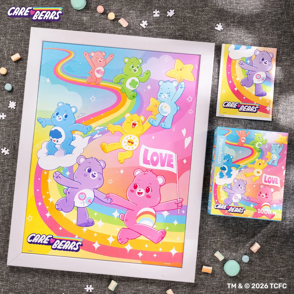 PieceRelax PieceClicks Love Rainbow Road U1155 puzzle 1008p