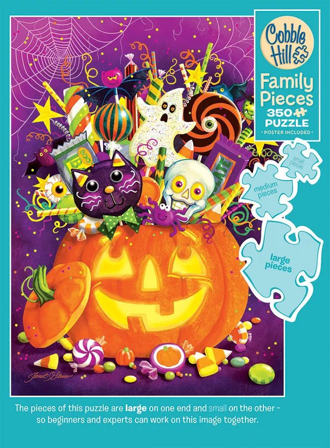 Cobble Hill Tricky Treats puzzle familie 350 piese halloween