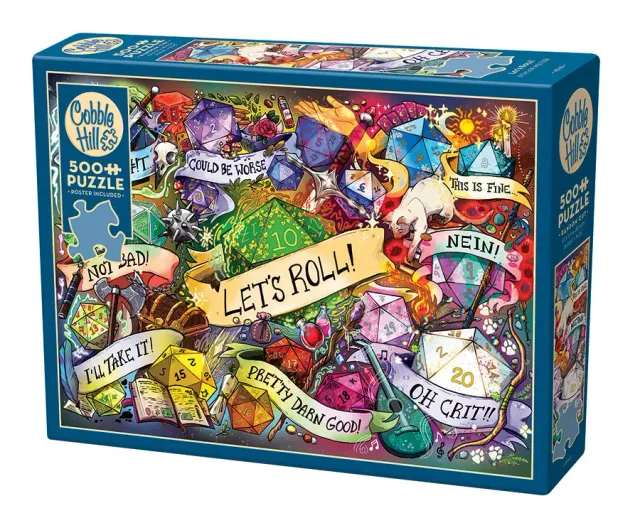 Cobble Hill Let's Roll 45163 puzzle 500 piese D20