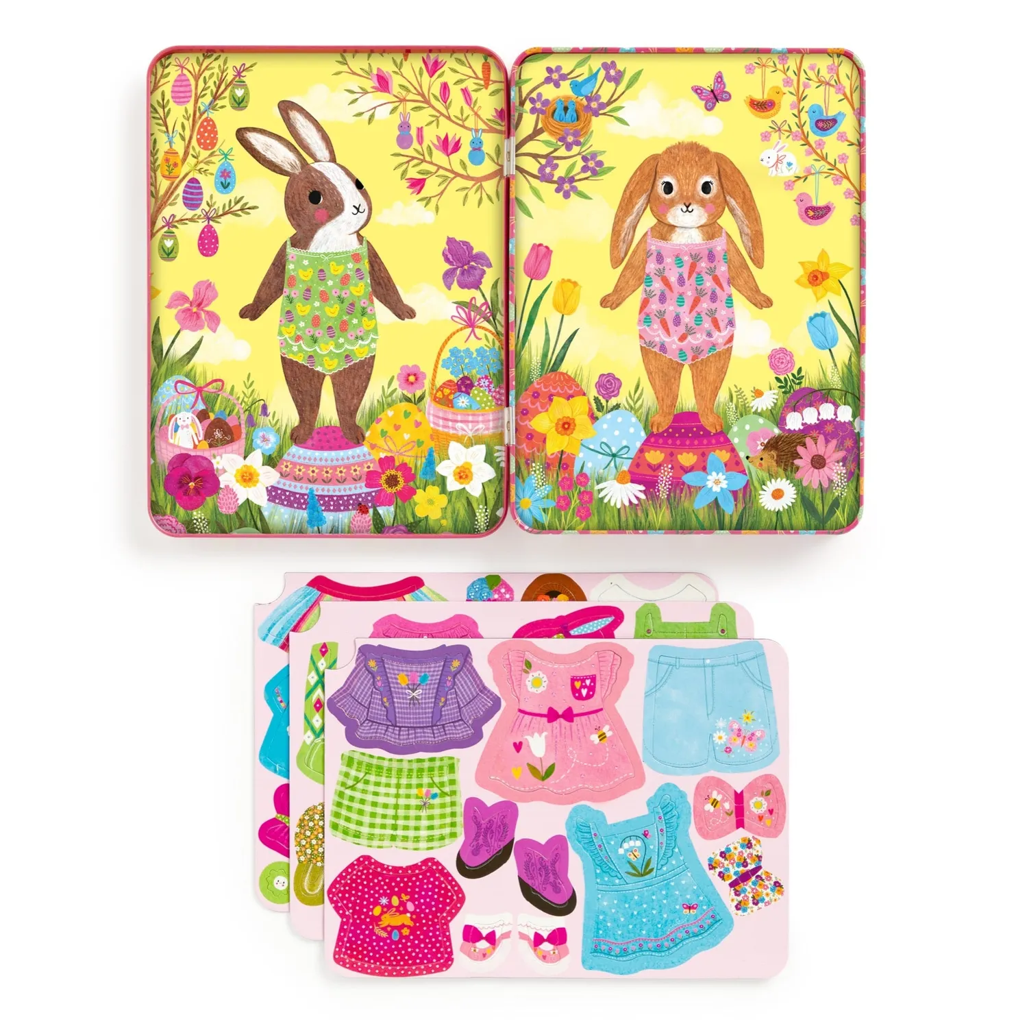 Mudpuppy Garden Bunnies Set magnetic 40 magneți 4+ ani