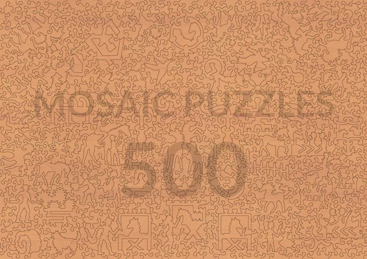 Mosaic Puzzles Animal Friendship Reichert puzzle lemn 1000 piese