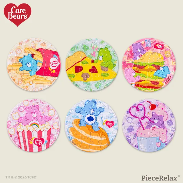 PieceRelax Foodie Bears D1689 magneți puzzle 6 buc foodie