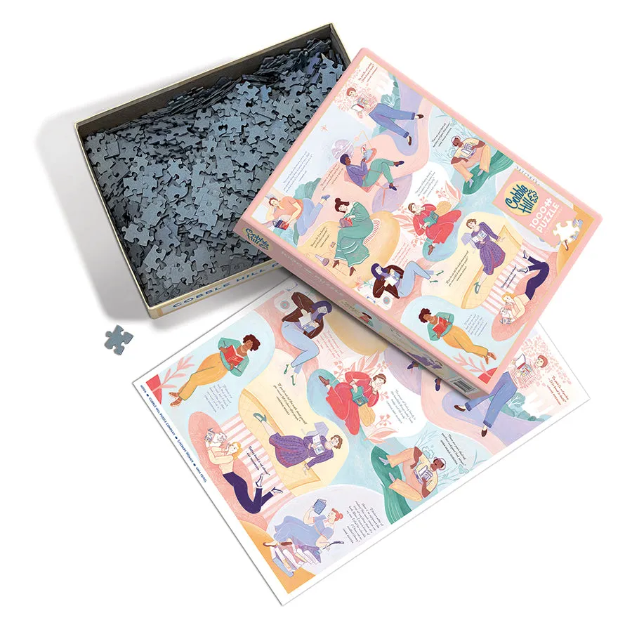 Cobble Hill Literary Women puzzle 1000 piese cărți