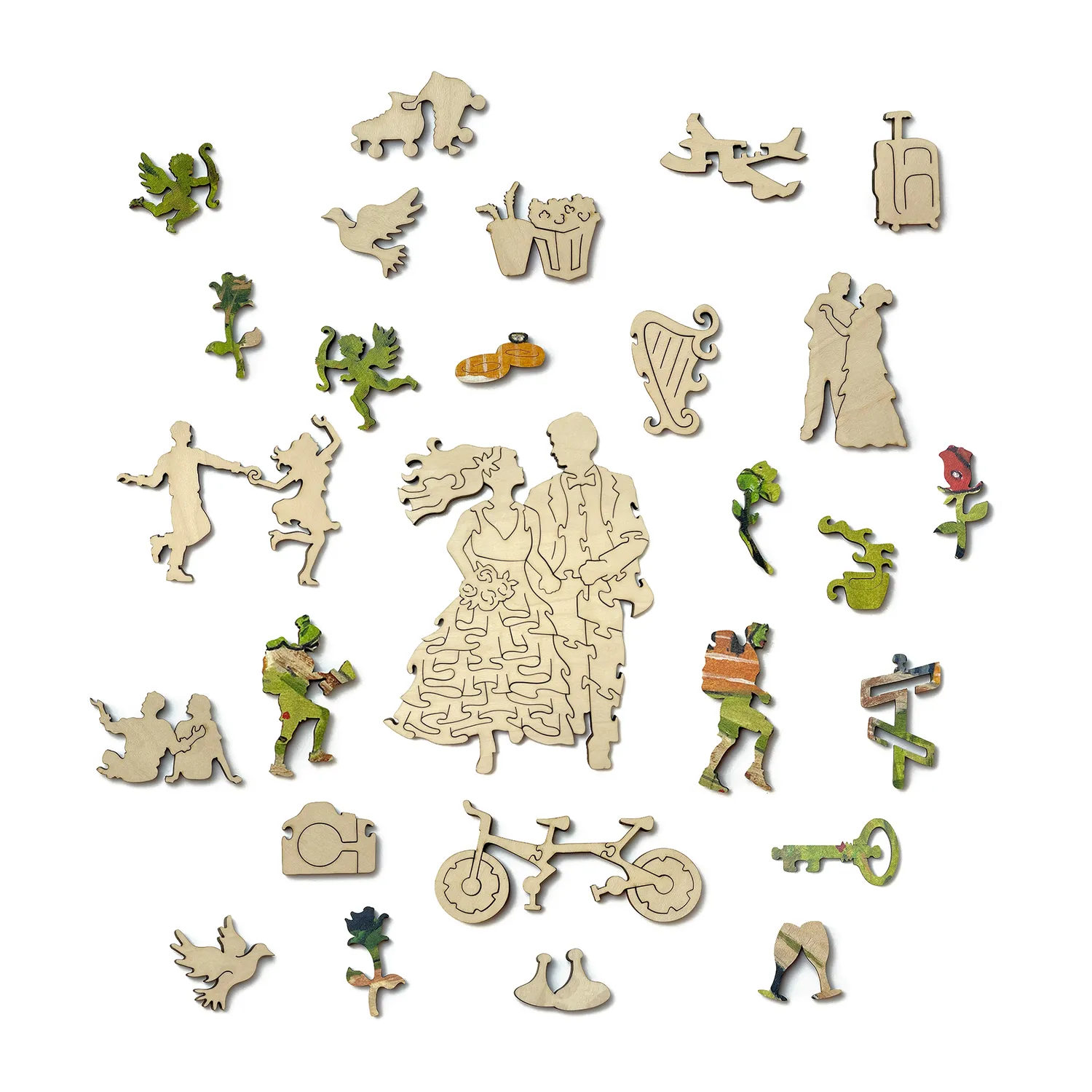 Hidden Piece Puzzles Grow Old Together puzzle 361 piese 29x34 cm