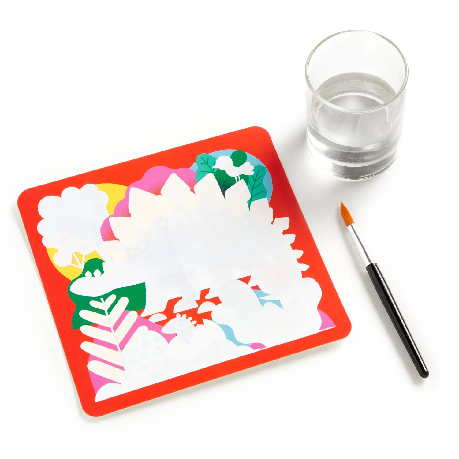 Mudpuppy Mighty Dinosaurs Color Magic kit pictură cu apă dinozauri