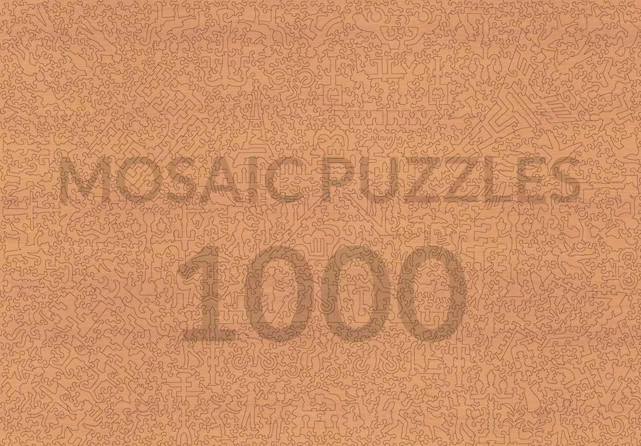Mosaic Puzzles Paris Street Rainy Day puzzle lemn 500 piese artă