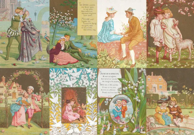 Mosaic Puzzles Vintage Valentines puzzle lemn 500 piese inimi