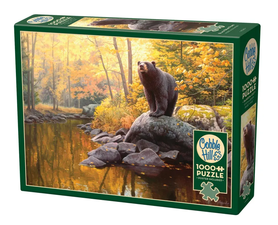 Cobble Hill Black Bear Pond puzzle 1000 piese urs