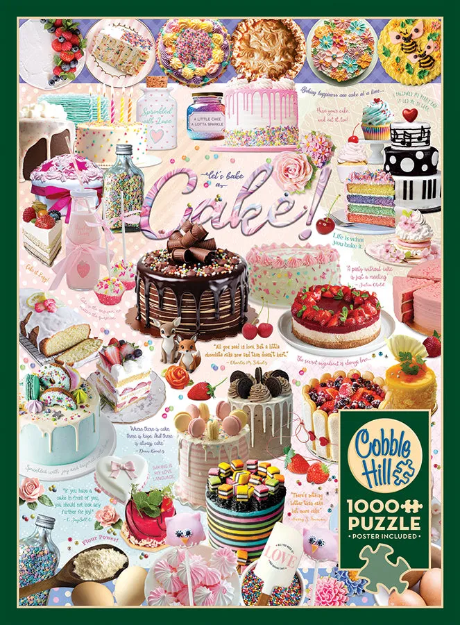 Cobble Hill Cake Time puzzle 1000 piese prăjituri