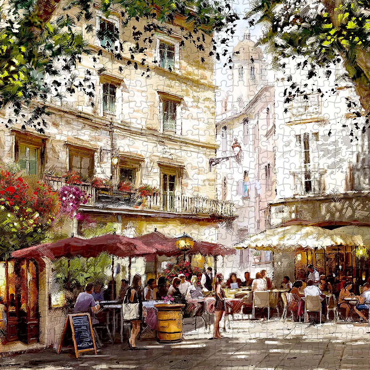 PieceRelax PieceClicks U1039 puzzle 1008 piese cafenea