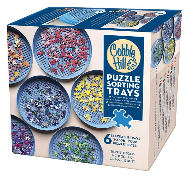 Cobble Hill Sorting Trays tăvi sortare stivuibile 6 bucăți