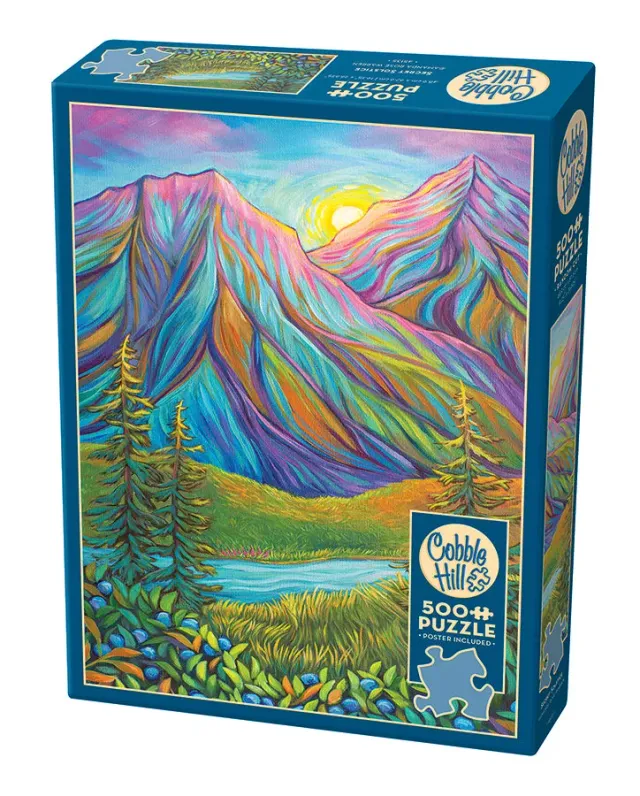 Cobble Hill Secret Solstice puzzle 500 piese peisaj