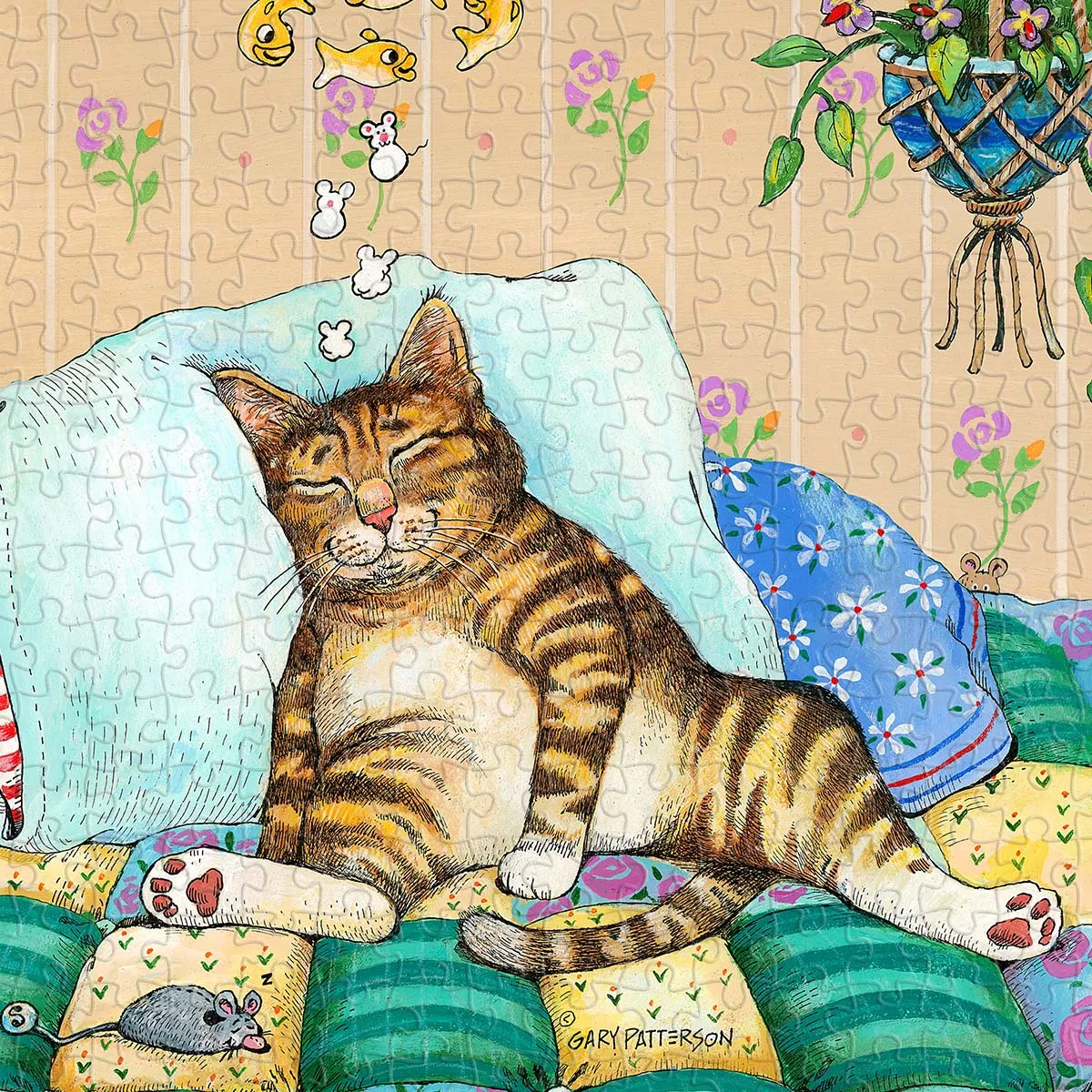 PieceRelax Cat Nap U1061 puzzle 500 piese 48x33 cm