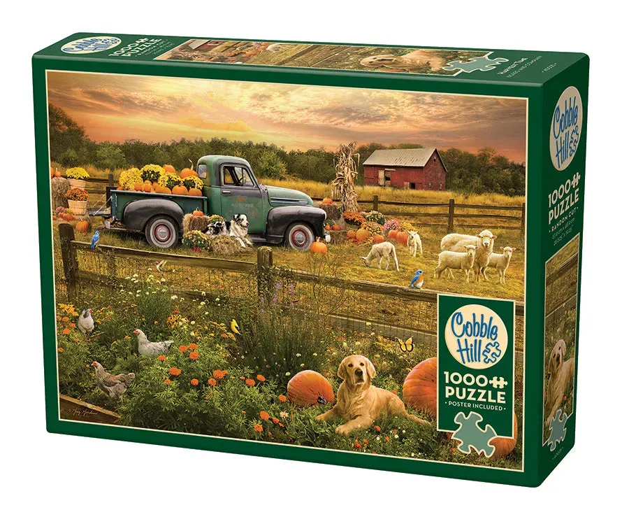 Cobble Hill Harvest Time puzzle 1000 piese ferma