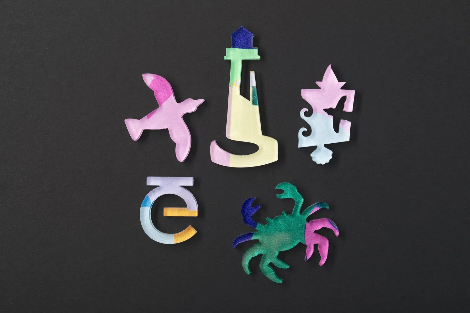Eklektik Pieces Lighthouse puzzle 265 piese far oceanic