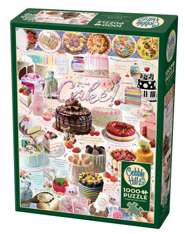 Cobble Hill Cake Time puzzle 1000 piese prăjituri