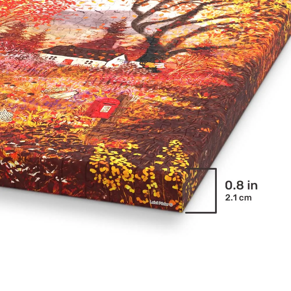 PieceRelax Puzzle Canvas Autumn Letters HN1497 puzzle toamna