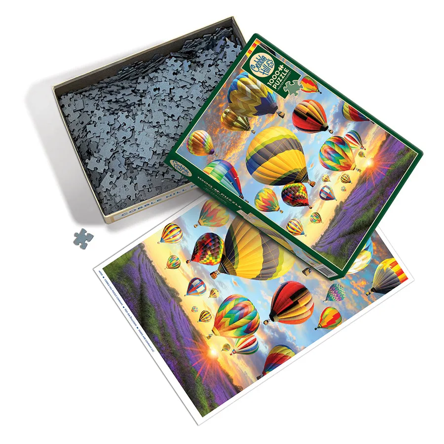 Cobble Hill Hot Air Balloons puzzle 1000 piese baloane