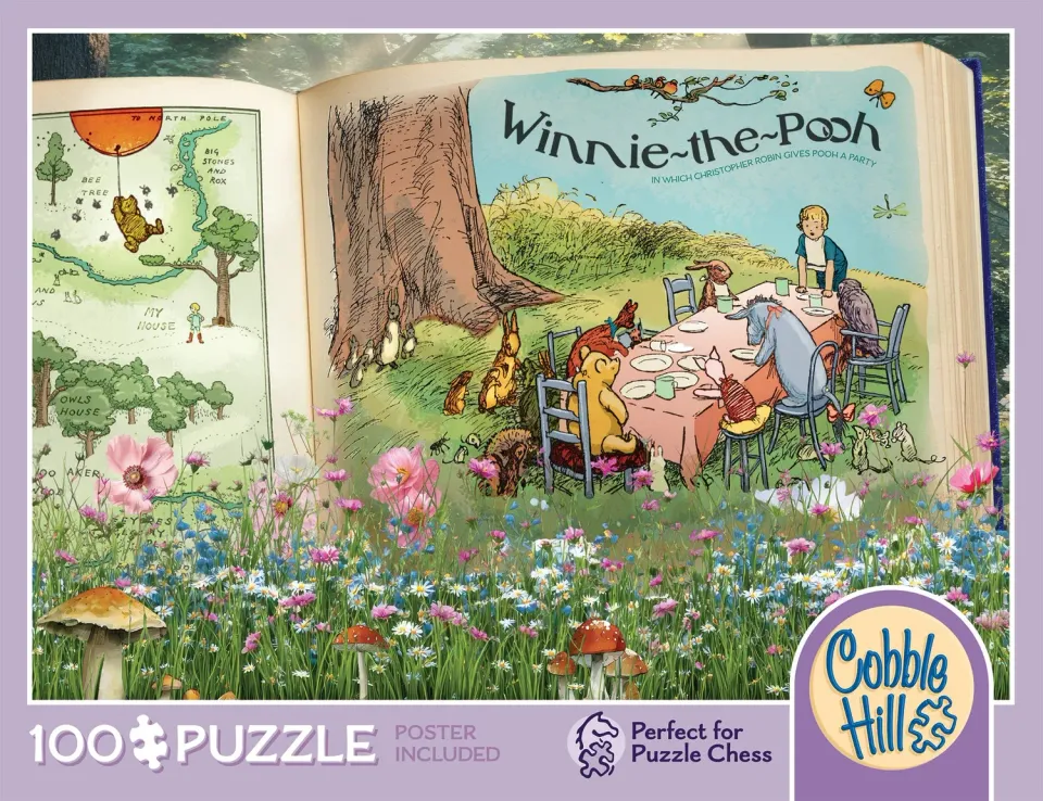Cobble Hill Once Upon a Time Winnie-the-Pooh puzzle 100 piese poveste
