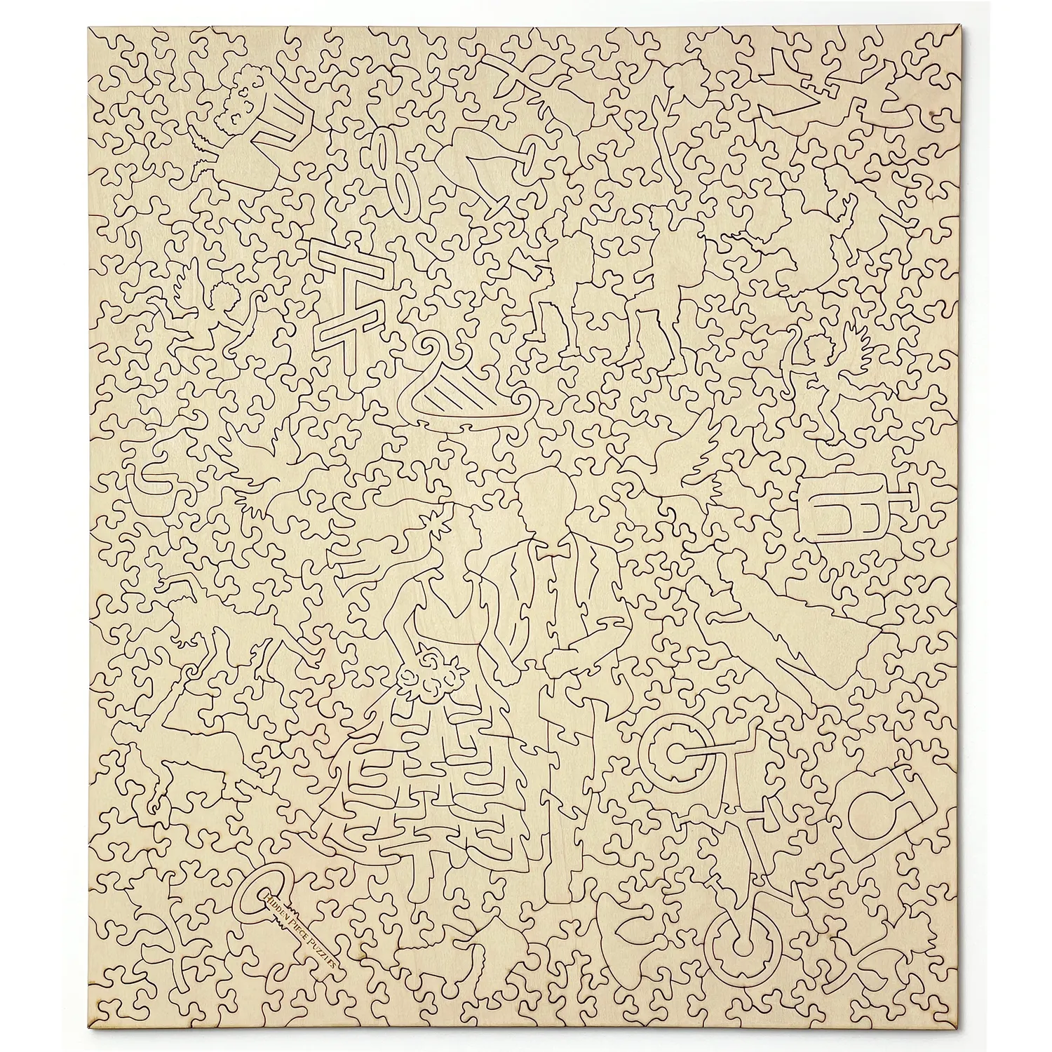 Hidden Piece Puzzles Grow Old Together puzzle 361 piese 29x34 cm