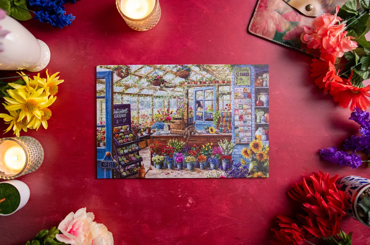 Mosaic Puzzles Greenhouse Workshop puzzle 250 piese sera