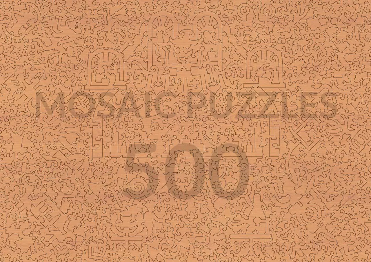 Mosaic Puzzles Dr. Frankenstein's Laboratory puzzle 250 piese horror