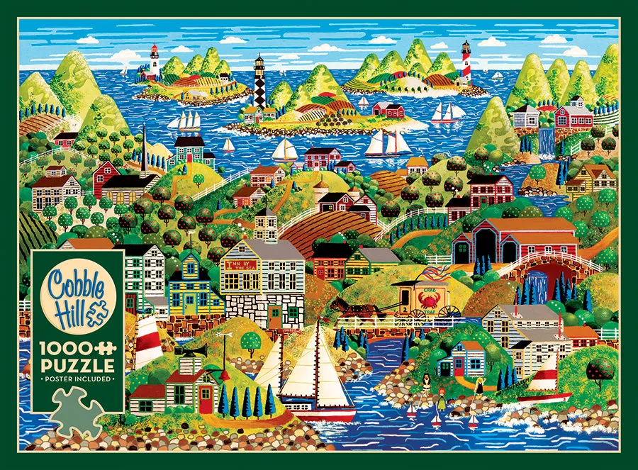 Cobble Hill Home From the Sea puzzle 1000 piese marin