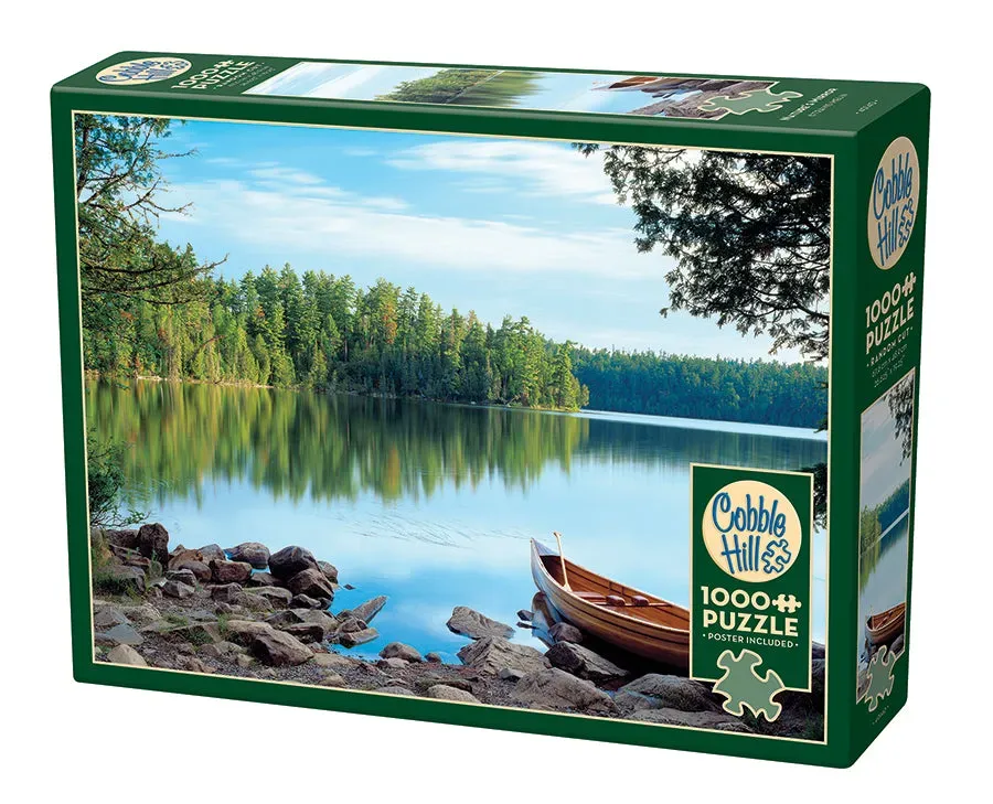 Cobble Hill Nature's Mirror puzzle 1000 piese lac