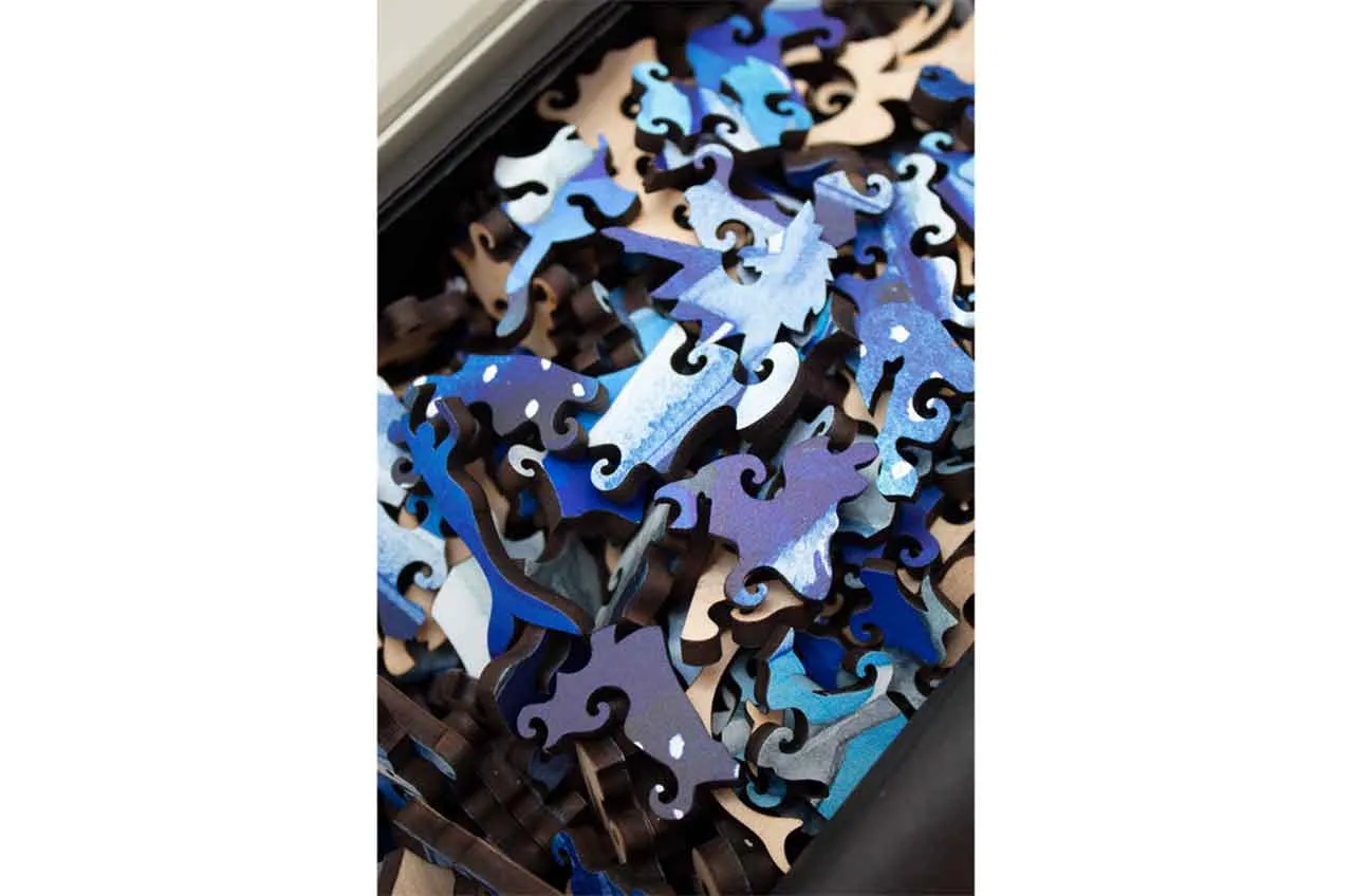 Mosaic Puzzles Sharks puzzle lemn 500 piese ocean