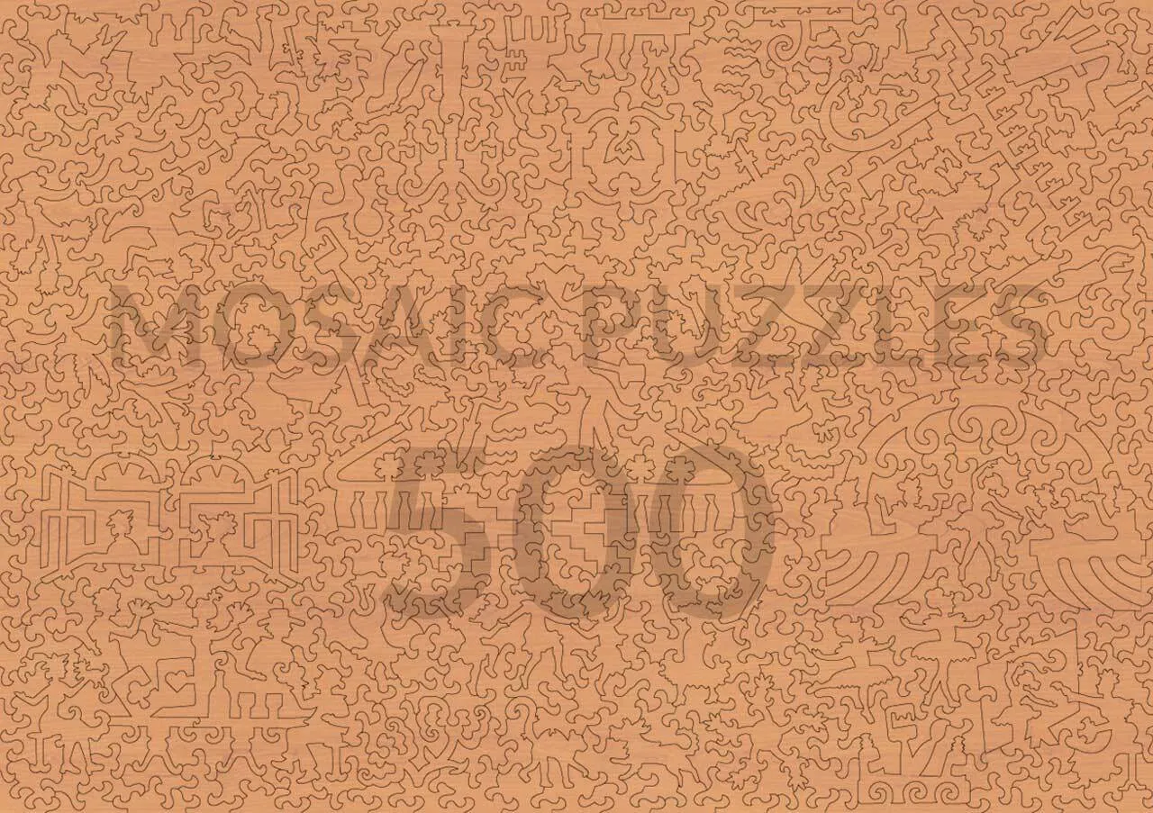 Mosaic Puzzles Mayflower Compact 1620 puzzle lemn 500 piese arta