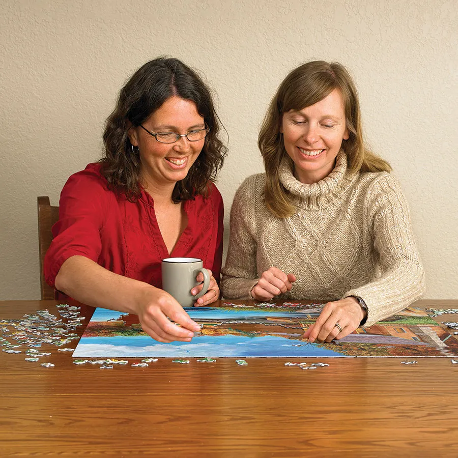 Cobble Hill Loon Lake puzzle 500 piese lac