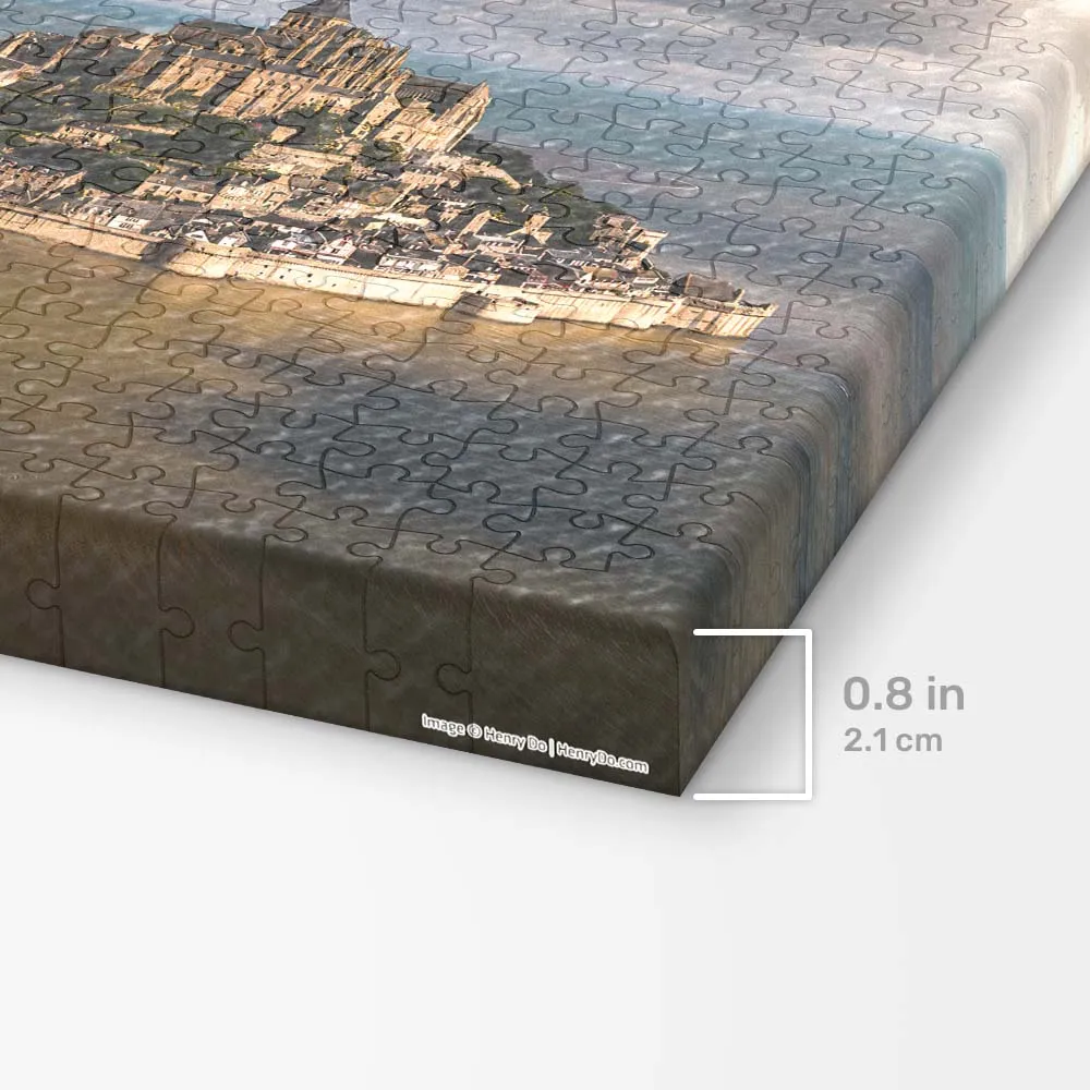 PieceRelax HN1313 puzzle canvas Mont Saint Michel