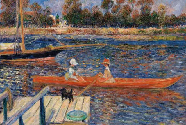 Mosaic Puzzles Seine at Argenteuil puzzle 1000 piese Renoir