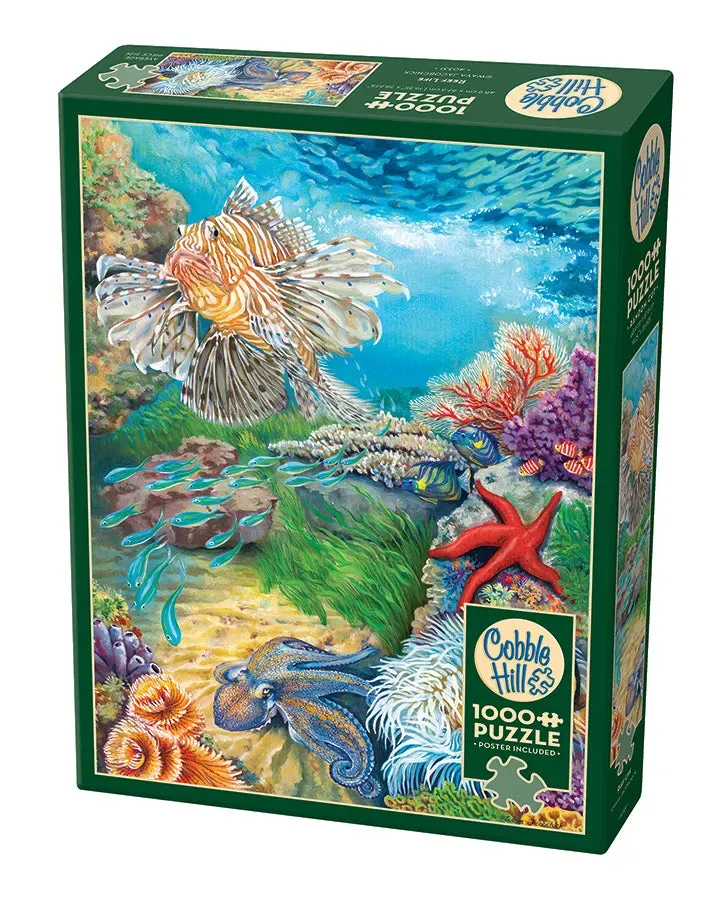 Cobble Hill Reef Life puzzle 1000 piese ocean