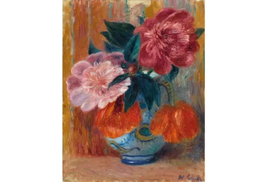 Mosaic Puzzles Tulips and Peonies puzzle lemn 500 piese floral