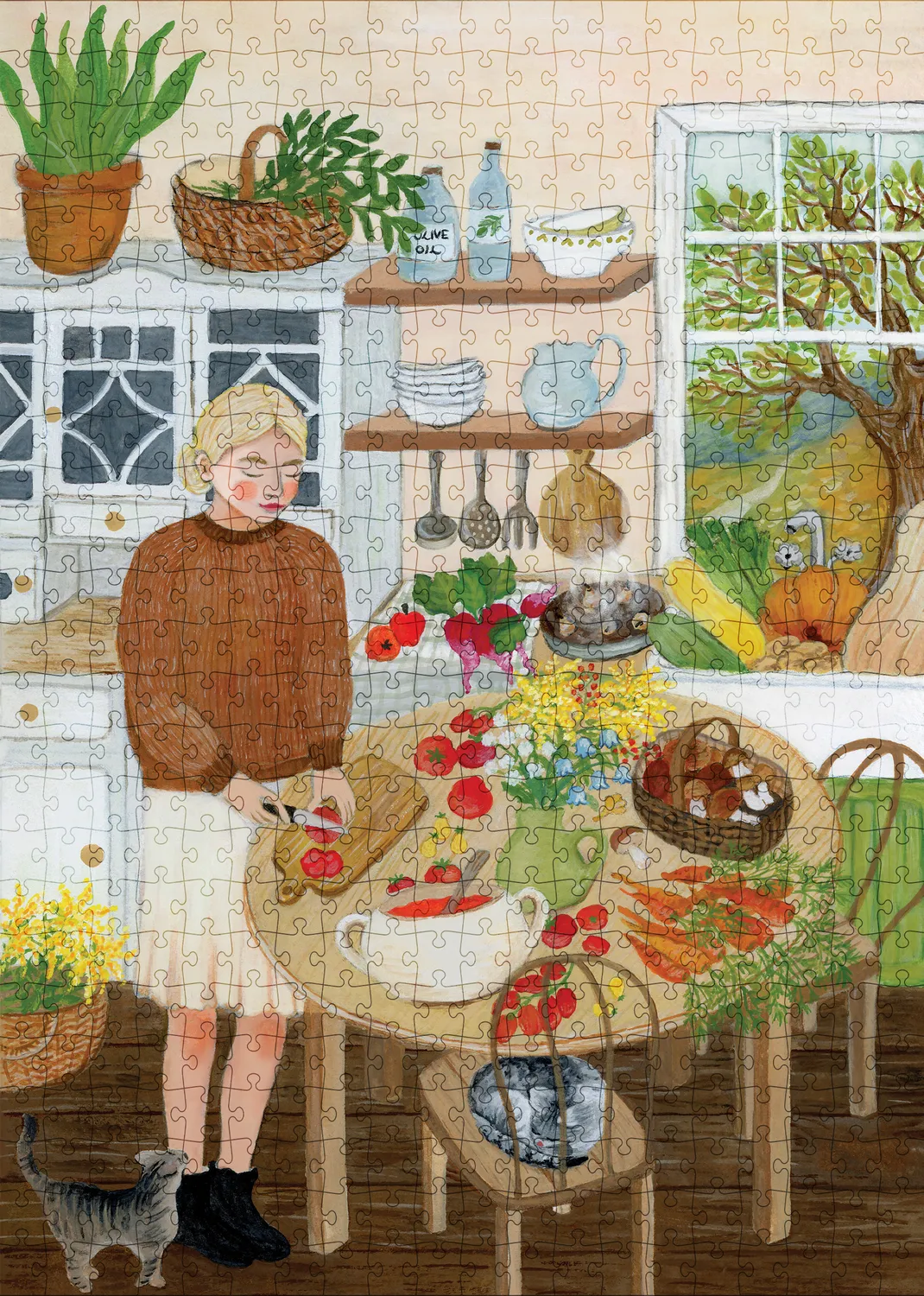 Muno Puzzle Domowe Przetwory puzzle 500 piese borcane