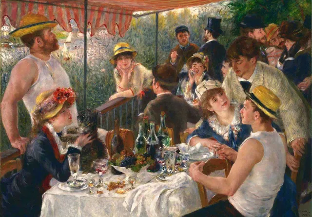 Mosaic Puzzles Luncheon of the Boating Party Renoir puzzle 50 piese petrecere