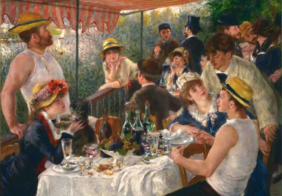 Mosaic Puzzles Luncheon of the Boating Party Renoir puzzle 50 piese petrecere
