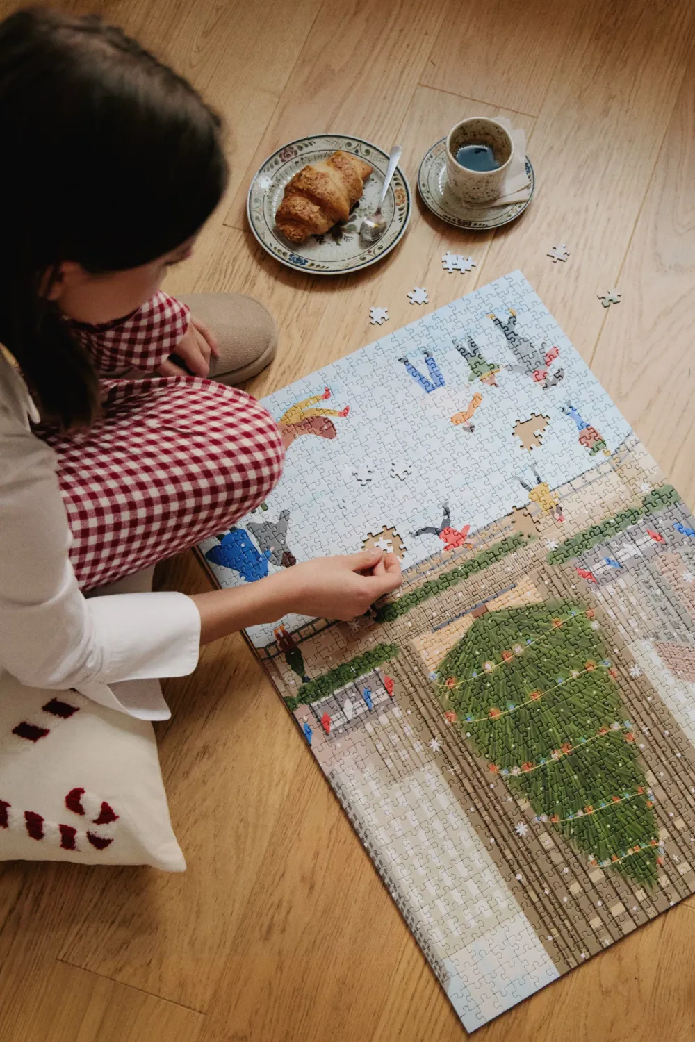 Muno Puzzle Nowojorskie Lodowisko puzzle 1000 piese iarna