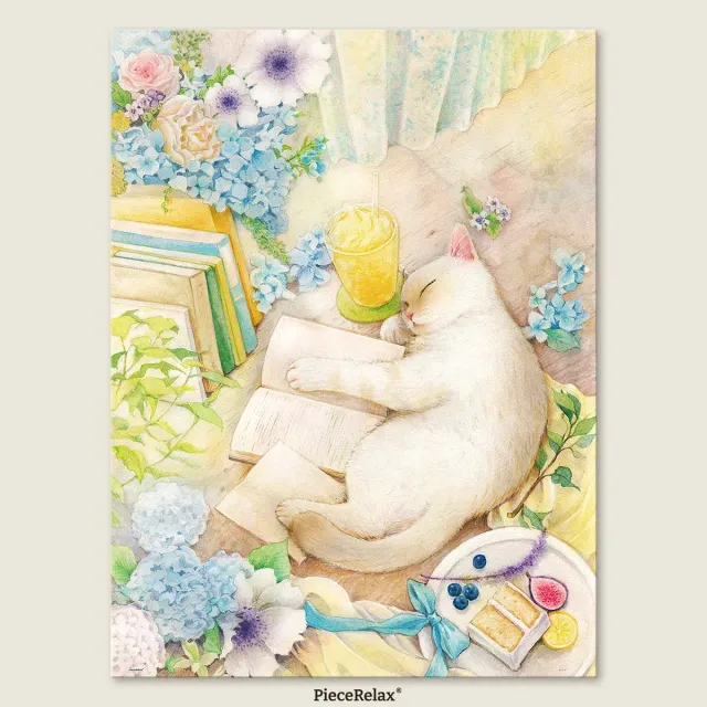 PieceRelax PieceClicks A Napping Cat U1050 puzzle 1000 piese pisica