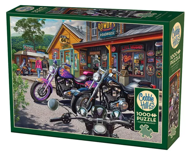 Cobble Hill His & Hers puzzle 1000 piese motociclete