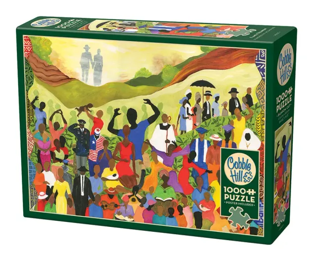 Cobble Hill Family Reunion puzzle 1000 piese arta
