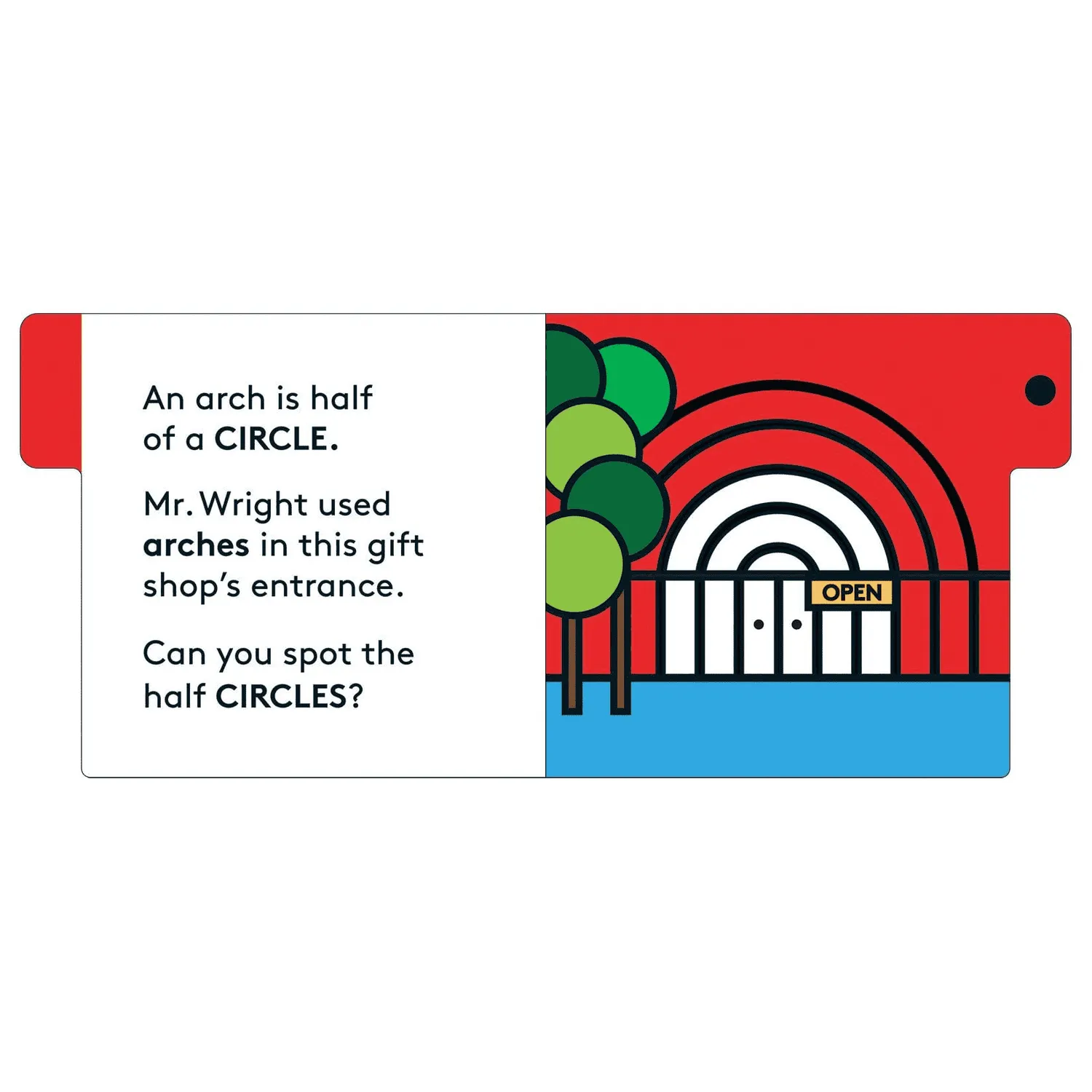 Mudpuppy Frank Lloyd Wright carte forme board book